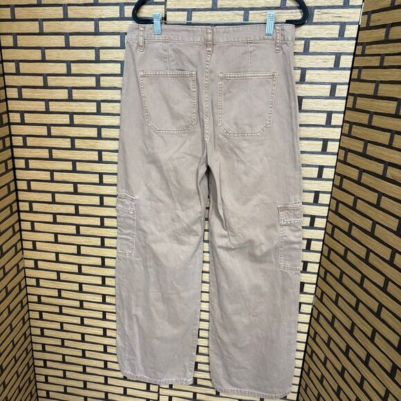 Vervet Brown Cargo Jeans Size 29 - Picture 2 of 9